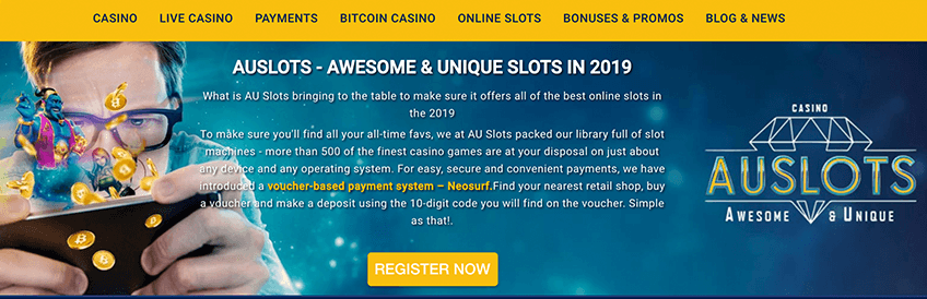 AU Slots Casino Bonus