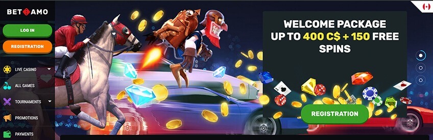BetAmo Casino Bonus