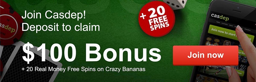 Casdep Casino Bonus